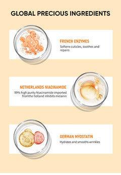 Orange Exfoliating Whitening Gel for Skin Care